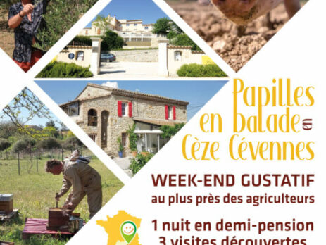 week-end agritouristique recto, sur la communauté de communes de Cèze Cévennes