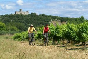 balade vélo vignes des Cévennes